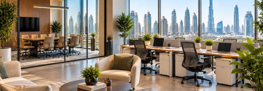 Office Space for Rent in Dubai: Explore Flexible and Fully Furnished Workspaces